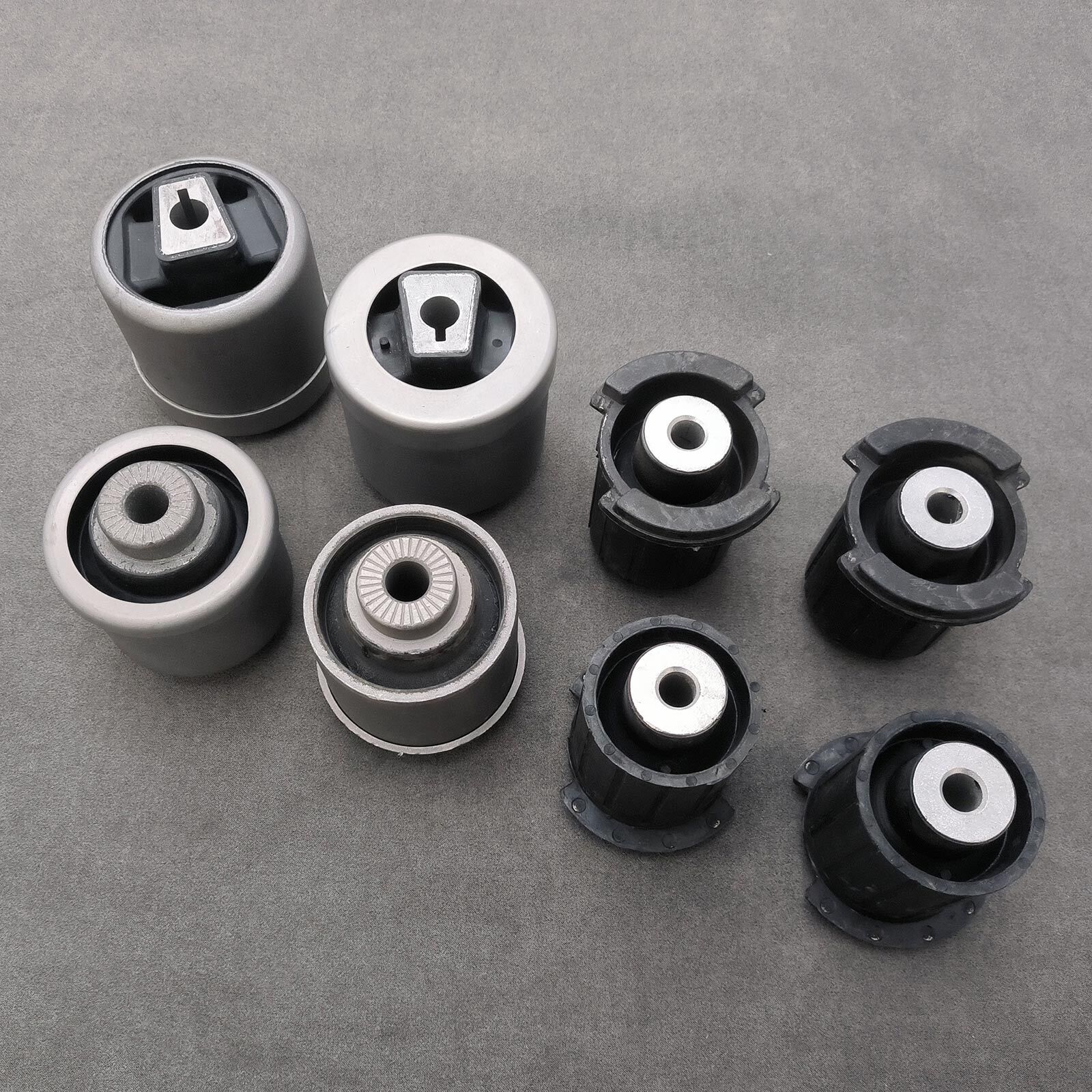 Wishbone Suspension Control Arms Bushing Repair Kit 8Pcs for Rolls Royce Phantom