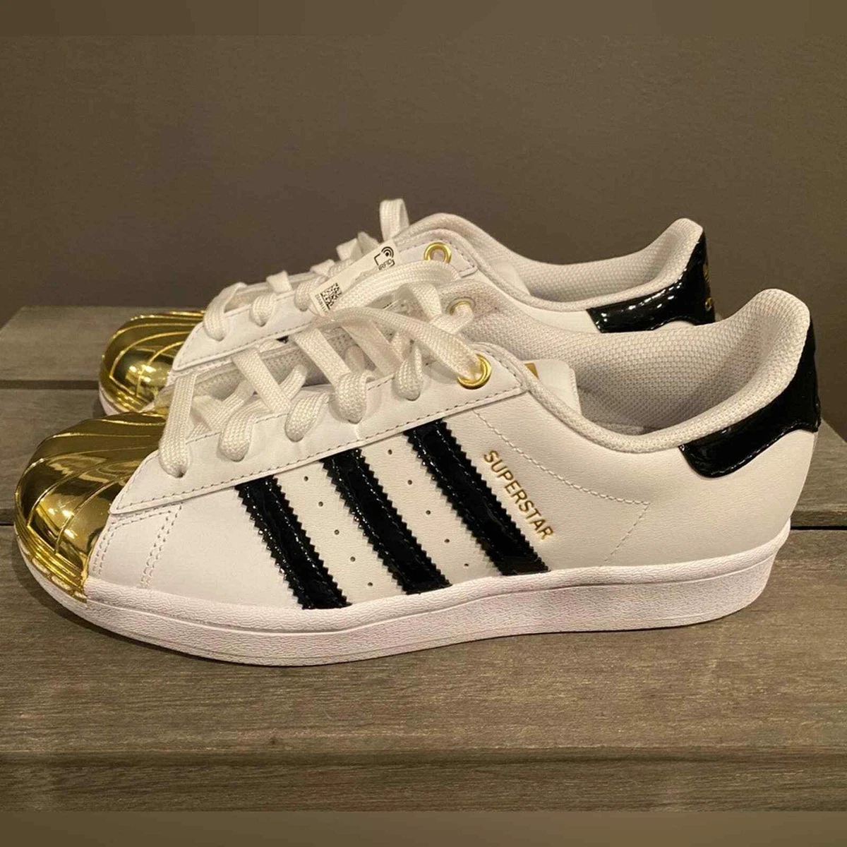Adidas Superstar 80s Metal Toe - Gold toe | eBay
