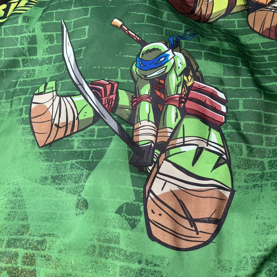 De colección TMNT Tortugas Ninja Adolescentes Mutantes Doble Hoja Plana Tortuga Problemas Nickelodeon Foto 3 de 4