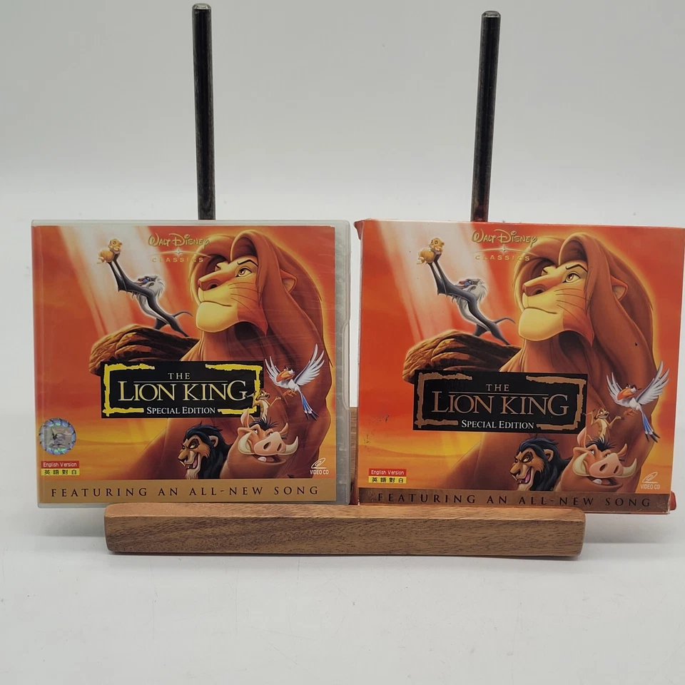 Rare! The Lion King Disney Video CD Import  2 Disc VCD English Version  - Image 2 of 4