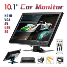 10.1" HD Monitor For Car Security PC Laptop Screen LCD CCTV HDMI BNC AVI VGA