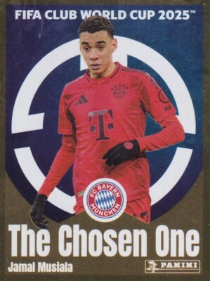 Panini 2025 FIFA Club World Cup 25 Sticker No. 133 Jamal Musiala