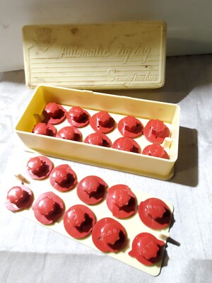 20 Vintage Deluxe Zigzag Sewing Machine Attachments Cams Original