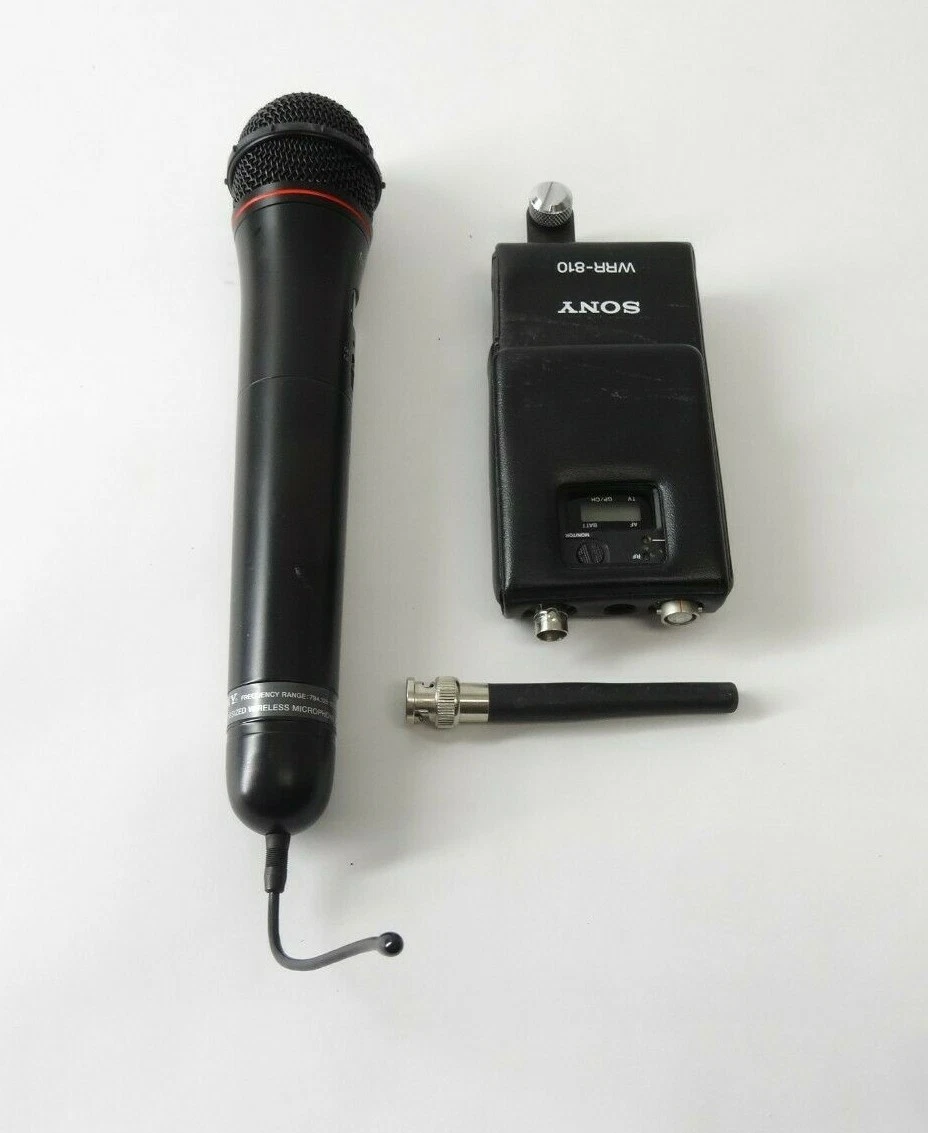⑥SONY WRT-810 B帯ワイヤレスマイク