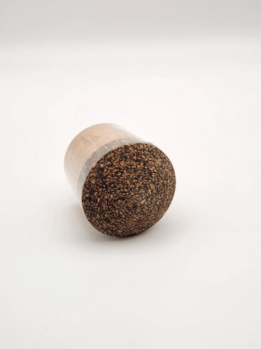 Cork Fly Rod Fighting Butt With Gunmetal Aluminum Hardware - Picture 4 of 5