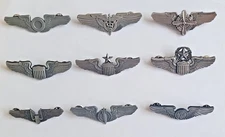 Replica US Air Force Wings Lapel Pin - Collectable US Army USAF 3" Badge