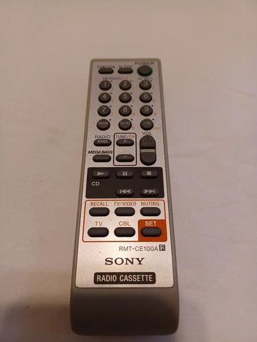 SONY Remote Control Model RMT-CE100A Radio Cassette Boom Box Very Nice Condition