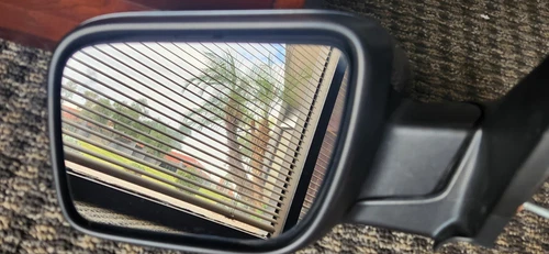 2011-2015 FORD EXPLORER LEFT DRIVER DOOR POWER FOLD MIRROR HEATED & BLIND OEM