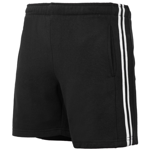 Mens Cotton Fleece Shorts with pockets Elastic Waist Summer Gym Running