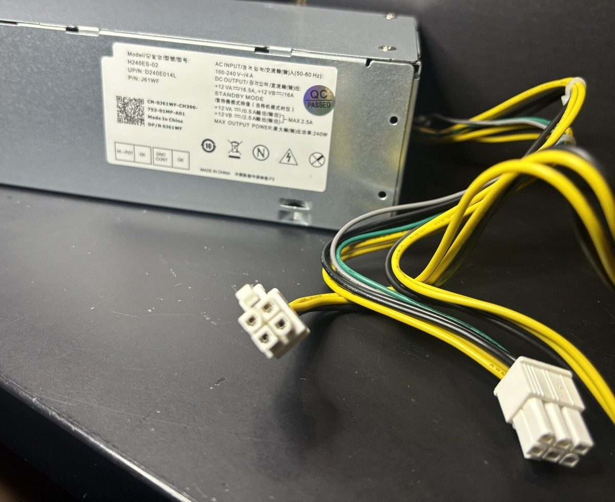 For Dell OptiPlex 3050 5050 7050 Mini Tower 240w Power Supply