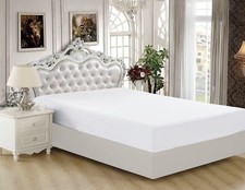 Rayon from Bamboo Comfort Super Soft Wrinkle Free Deep Pocket Solid Fitted Sheet