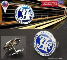 Insignia emblema azul de la Federación de Automóviles de Japón JDM JAF para parrilla delantera Toyota