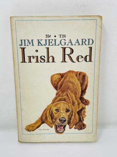 Livre à couverture souple rouge irlandais par Jim Kjelgaard Scholastic 10e impression 1968 vintage - Photo 1/5