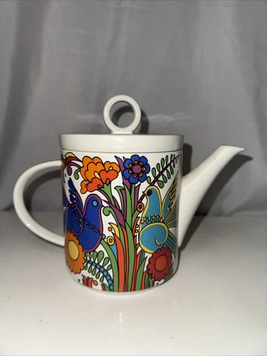 Vintage Villeroy & Boch Acapulco Coffee Pot Made in Luxembourg