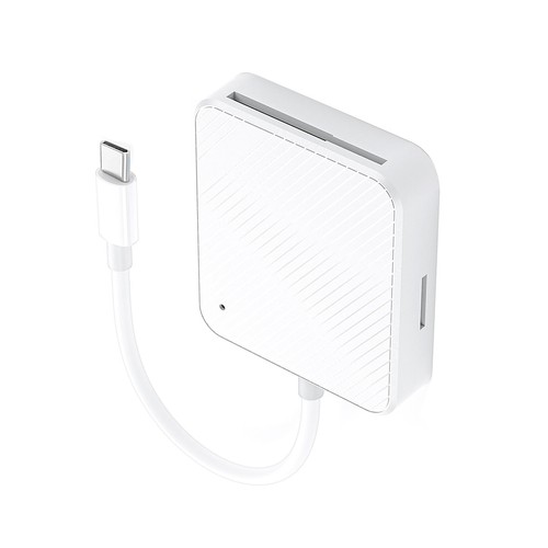 4 in 1 Type-C USB-C Smart Media M2 SD SM XD Memory Card Reader Adapter 4-Slot - Picture 5 of 12