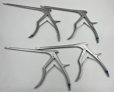 Lot of 4 Jarit Spurling- Kerrison Rongeur Up Bite 2mm 3mm 4mm 5mm