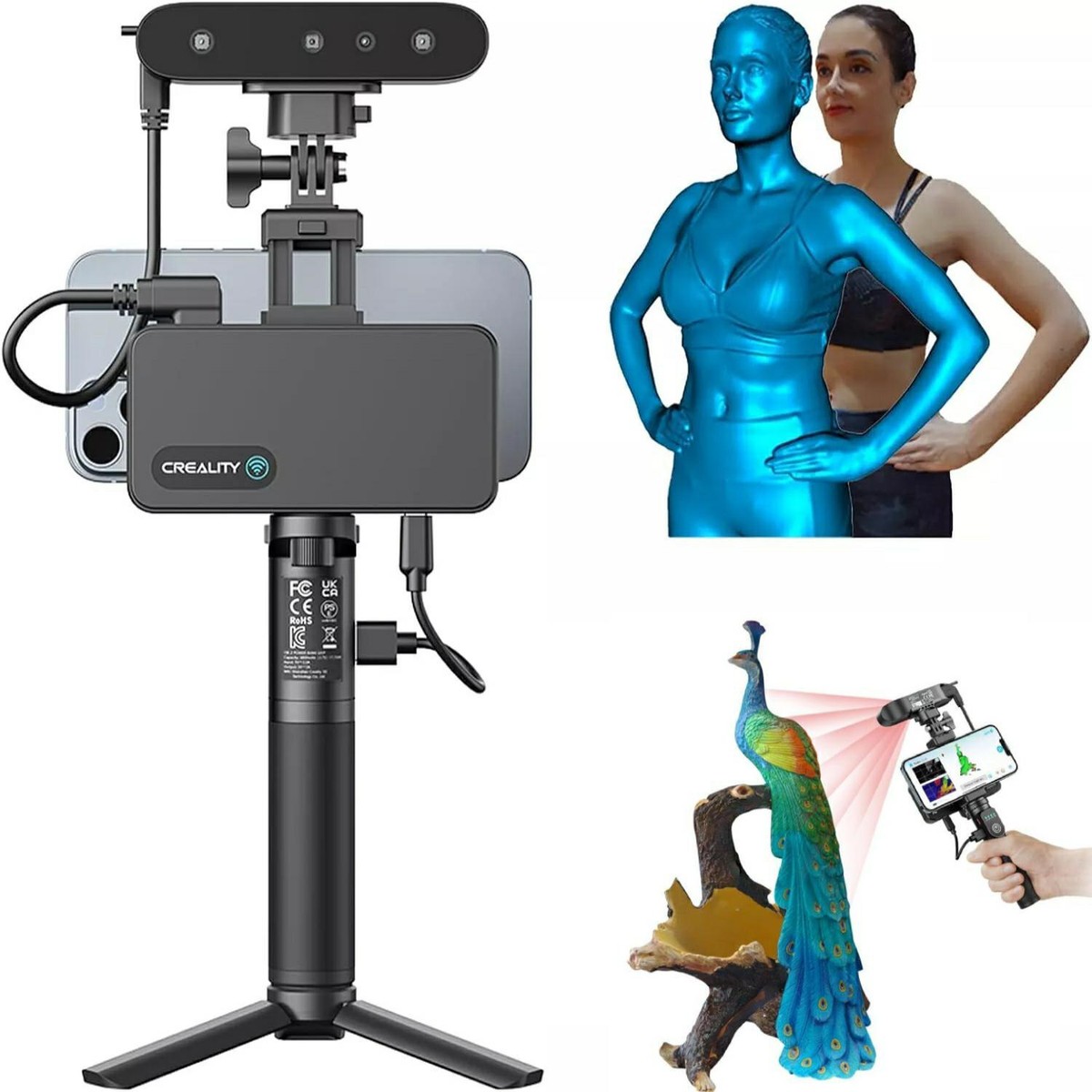 Creality Ferret Pro 3D Scanner Portable Handheld Anti-shake