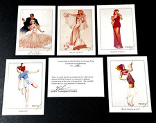 1995 The Petty Girl: Old Gold Ltd Ed Card Set LE1-LE5 w/Cert of Authenticity