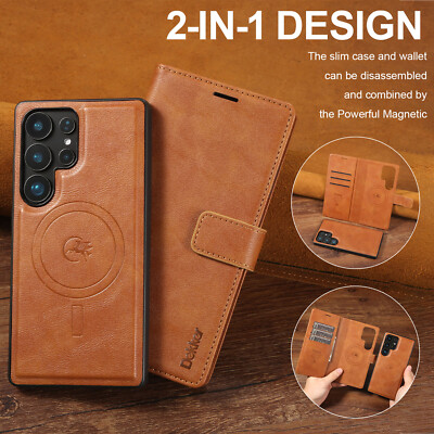 Magnetic Detachable Folio Kickstand Wallet Case For Samsung Galaxy S26 Ultra/S25 | eBay Magnetic Detachable Folio Kickstand Wallet Case For Samsung Galaxy S26 Ultra/S25 | eBay