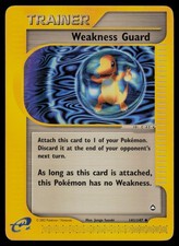 Weakness Guard 141/147 Uncommon Aquapolis Pokemon Lightly Played on eBay