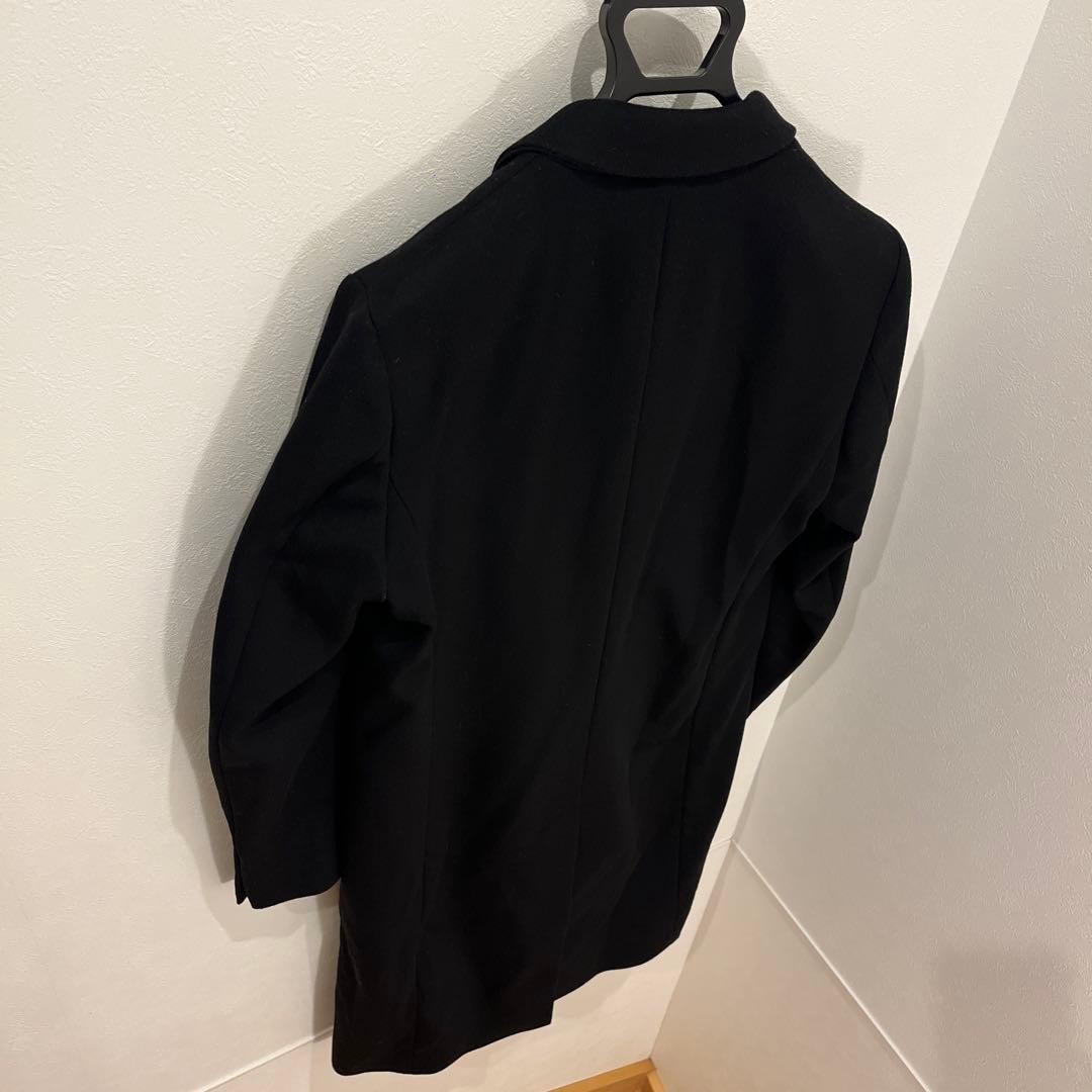 Burberry Chesterfield Coat, Black, Men's, Size M  thumbnail 7