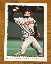 Topps 1994 Jim Thome Cleveland Indians #312 Hall of Fame Vintage Baseball Card
