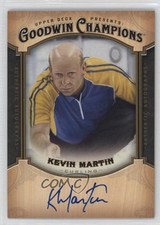 2014 Upper Deck Goodwin Champions Auto Kevin Martin #A-KM Auto 7eo