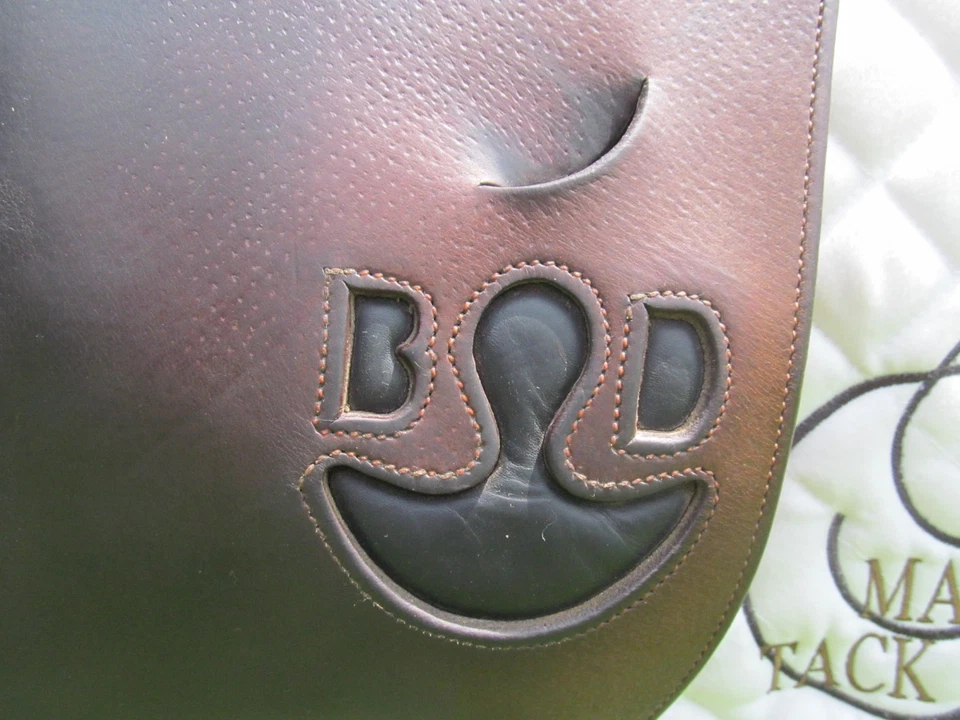 Sillín de salto de contacto cercano 17,5" BRUNO DELGRANGE PARTITION (5x solapas)-¡OFERTA! Foto 3 de 4