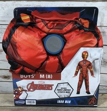 NEW Jazwares Marvel Avengers Ironman Costume Boys Size Medium 8 Halloween