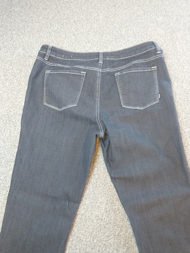 Prana Jeans Womens Size 14 Kayla Gray Denim Mid Rise Stretch Hiking Outdoors - Bild 10 von 17