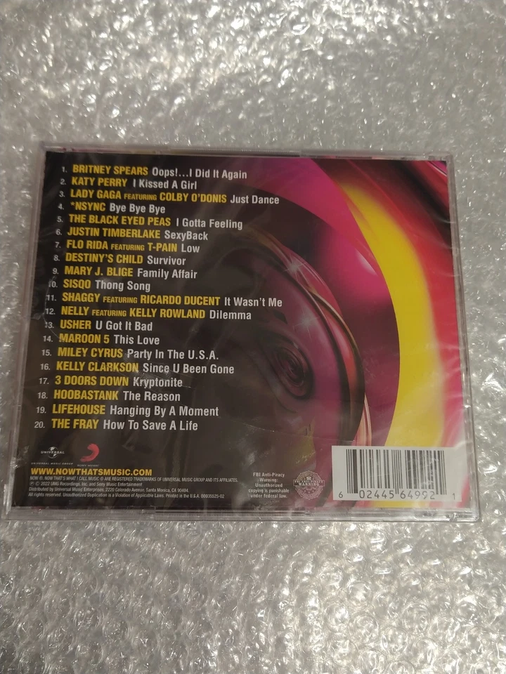 **CRACKED CASE** NOW THAT'S WHAT I CALL A DECADE 2000's CD [NEW SEALED] Foto 4 de 4