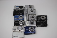 Lot of 13 Digital Cameras Sony Nikon Canon FujiFilm Parts Repair Issues READ