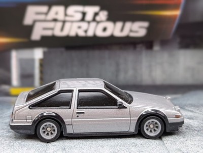 Fast&Furious Tokyo Drift TOYOTA AE86 SPRINTER TRUENO Gray Hot Wheels prem loose