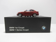Mini car 1/43 BMW 1er coupe E82 1 series coupe orange red metallic genuine