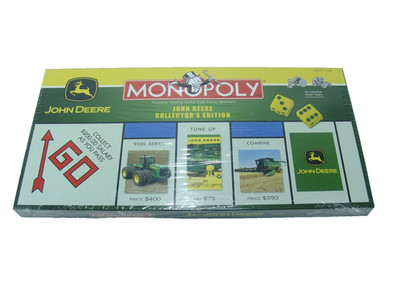 Monopoly John Deere Collector's Edition Pewter Tractor Tokens New Sealed 2005