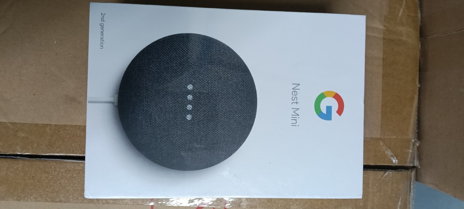 Google Nest Mini (2nd Generation) Smart Speaker - Charcoal BRAND NEW And SEALED