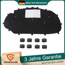 Motorraumdämmung für VW Golf VI 6 5K1 Vorne 5K0863831G Satz mit Clips