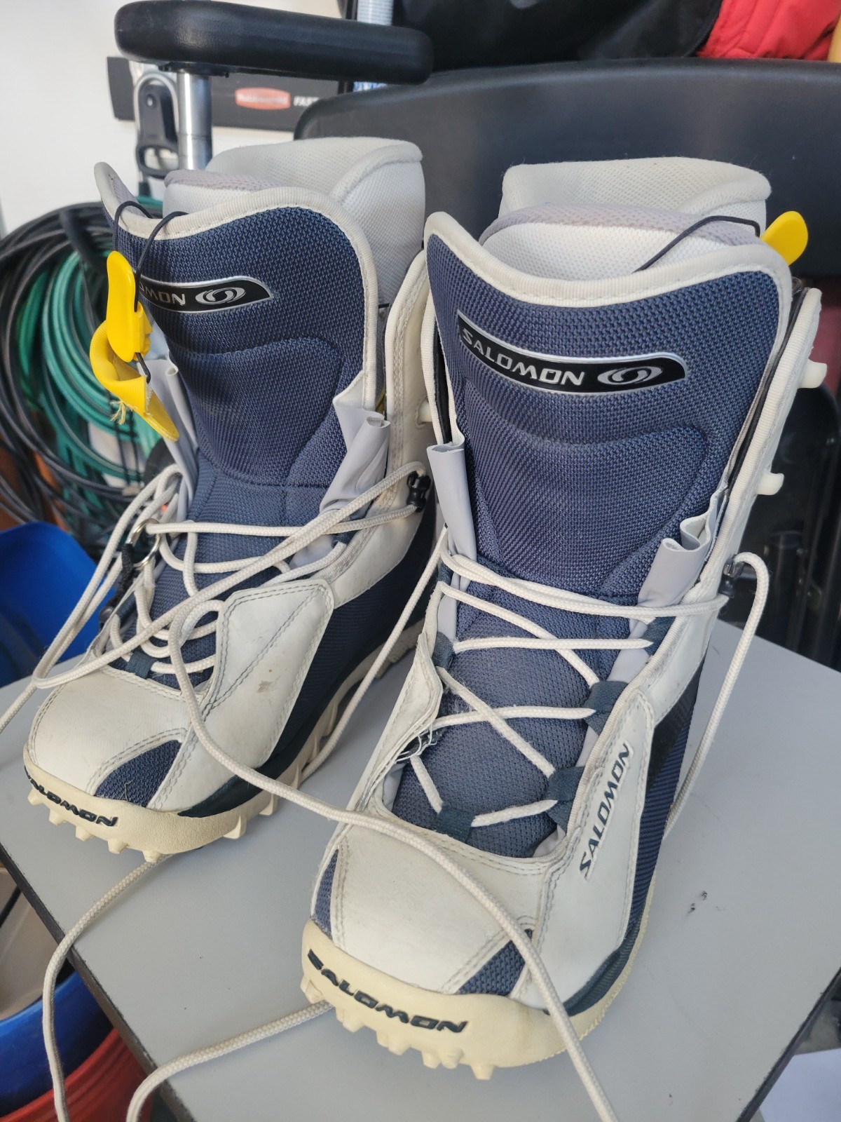 Stivali da snowboard Salomon Vigil da donna misura automatica USA taglia 6 5