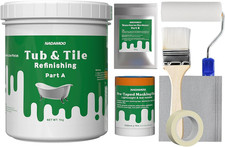 Tub and Tile Refinishing Kit (1Kg / 35 Oz, wi...