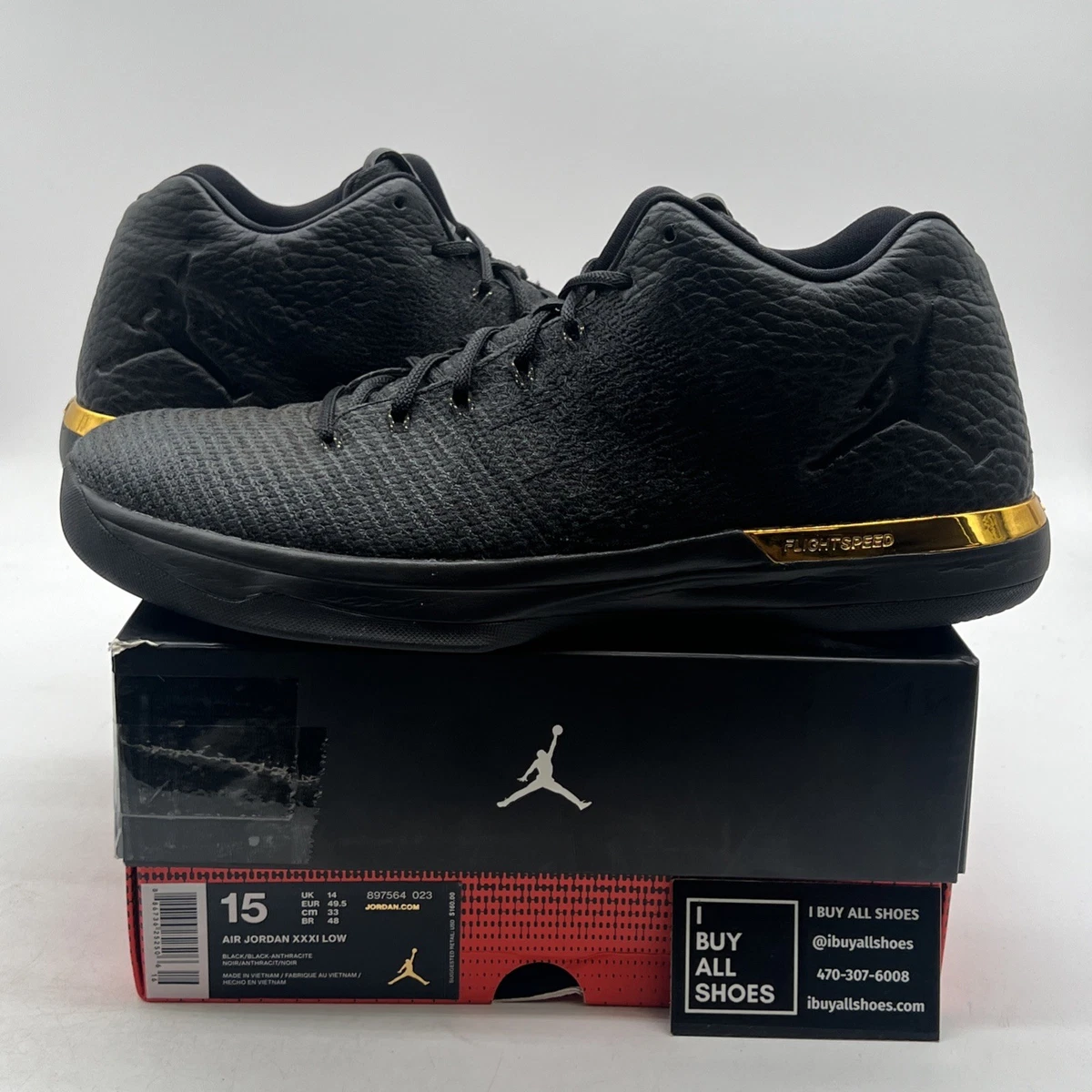 Jordan 31 Black - 897564-023 for Sale | Authenticity Guaranteed | eBay
