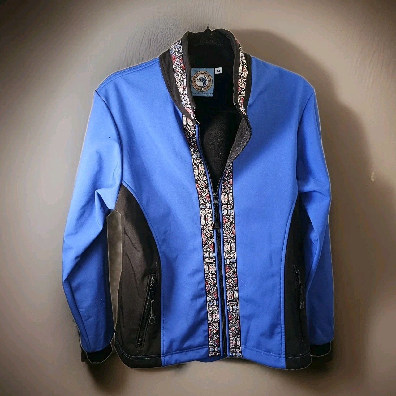 Copper River Fleece Softshell Jacket Pacific Blue… - image 1