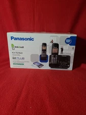 Panasonic KX-TG7622 Bluetooth Link-to-Cell DECT 6.0 PLUS Cordless Phone Set NEW