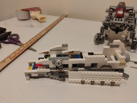 LEGO Star Wars: Republic Dropship with AT-OT Walker ~35% Complete No figs RARE!