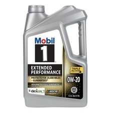 Mobil 1 Extended Performance Full Synthetic 0W-20 Motor Oil 5 Quart 50.39 per gallon