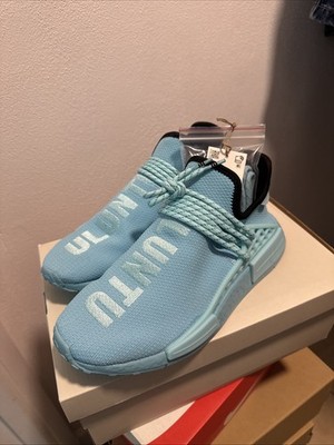 adidas NMD Hu Pharrell Williams Clear Aqua Size 6.5. Preowned.