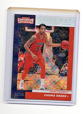 2019 Chuma Okeke Contenders Game Day Ticket Diamond Ticket /15
