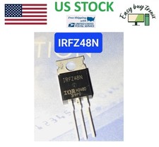 2pcs IRFZ48N IRFZ48 MOSFET Power Transistor Fast Switching HEXFET 64A 55V USA