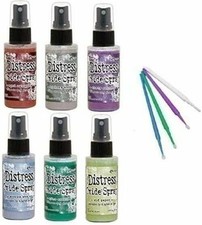 Ranger Tim Holtz Distress Oxide Bundle 5 with PTP Flash Deals Detail Sticks 6