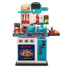 Kids Kitchen Playset-53pcs Cooking Stove,Paly Sink,Oven,Kitchen Toys with Realis