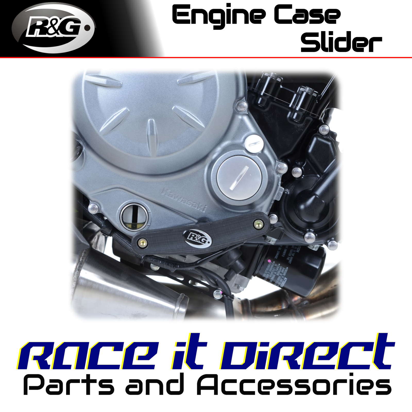 Engine Case Sliders for Kawasaki Z650RS 2021-2024 RHS R&G